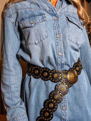 Ora Dress Bright Denim