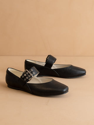 Soho Black Ballet w/ Buckle