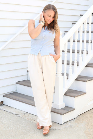 Hensley Pull On Barley Pants