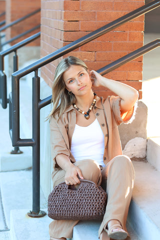 Susie Brown Fray Pants