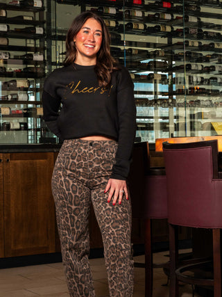 Cheers! Foil Sweatshirt