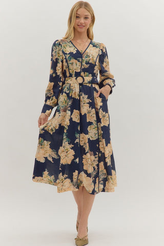Crisp Air Midi Dress
