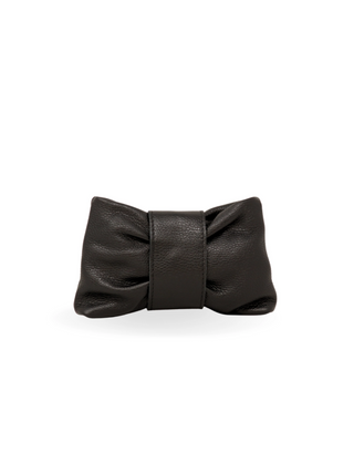 Genuine Leather Crossbody - Black