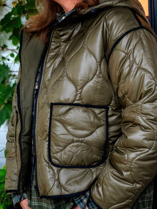 Good Ole Olive Jacket Quilted