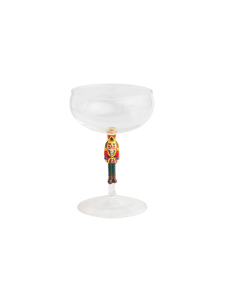 Nutcracker Tree Coupe Glass