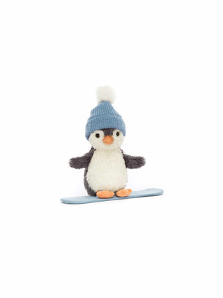 Peanut Penguin Snowboarding