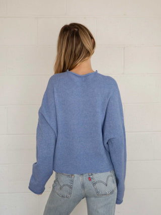 Piper Cardigan - Dusty Blue