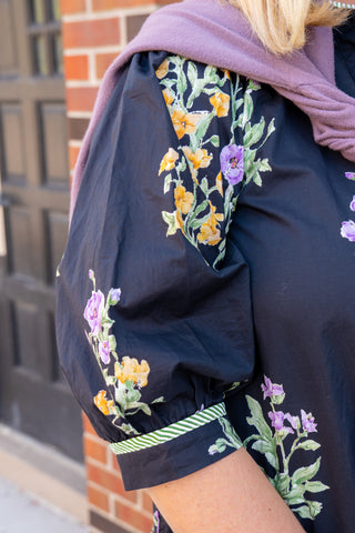 Pops of Purple Dress