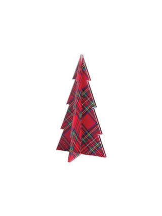 Red Tartan Acrylic Tree