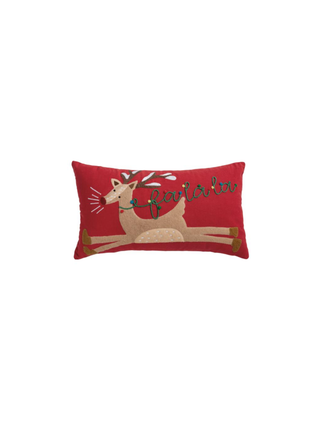 Reindeer Felt Pillow