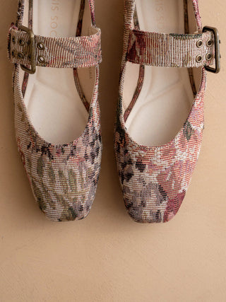 Soho Tapestry Ballet Flat