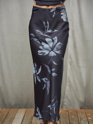 Stormy Night Slip Skirt