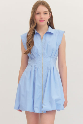 Summer Serving Blue Dress