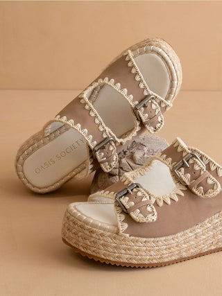 The Eugenia Embroidered Raffia