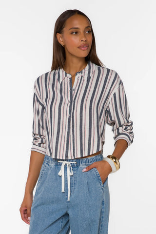 Trinity Long Sleeve Blue Night