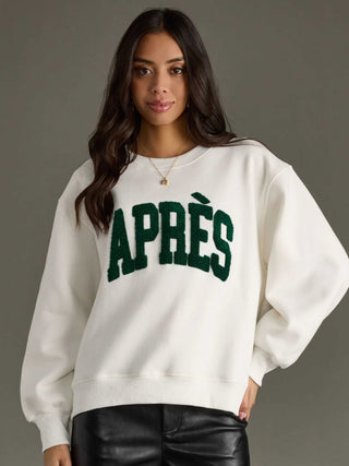 White Apres Sweatshirt
